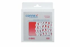 Connex - Chaîne 1E8 - Pour Moyeu à Vitesses Intégrées - 124, 130, 132 Ou 136 Maillons -Vélos Fournitures Boutique bicyclette connectx chaine lectrique 1e8 commutateur moyeu 05130 package 3840x2160
